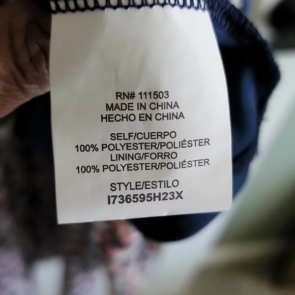 Lily Rose  Hi -lo cold shoulder  dress Sz 1x - Picture 7 of 12